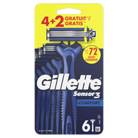 Gillette Sensor3 Comfort - 6 wegwerpmesjes