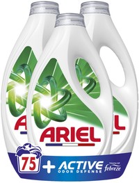 Ariel Active Odor Defense wasmiddel - 75 wasbeurten