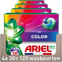 Ariel 4in1 kleur wascapsules - 120 wasbeurten