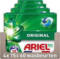 Ariel 4 in 1 original wascapsules - 60 wasbeurten