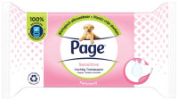 Page Sensitive vochtig toiletpapier - 38 vellen