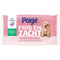 Page Sensitive vochtig toiletpapier - 38 vellen