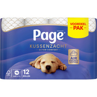 Page Kussenzacht toiletpapier 3-laags - 12 rollen