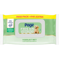 Page Aloe Vera vochtig toiletpapier - 74 vellen