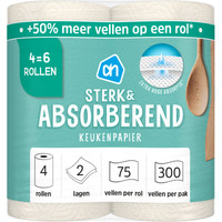Albert Heijn Sterk & Absorberend keukenpapier - 4 rollen