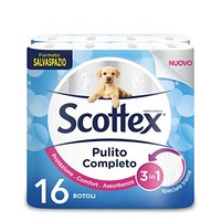 Scottex Pulito Completo zacht toiletpapier 3-laags - 16 rollen