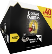 Douwe Egberts Espresso Ristretto koffiecups - 200 stuks