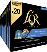 L'OR Espresso Decaffeinato koffiecups - 200 stuks