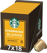 Starbucks Blonde Espresso Roast koffiecups - 126 stuks