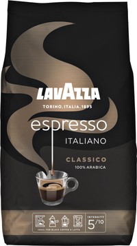 Lavazza Espresso Italiano Classico 100% Arabica koffiebonen - 1000 gram