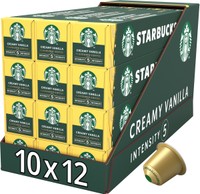 Starbucks Creamy Vanilla koffiecups - 120 stuks
