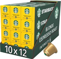 Starbucks Blonde Espresso Roast Nespresso cups - 120 stuks