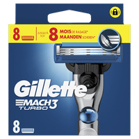 Gillette Mach3 Turbo - 8 scheermesjes