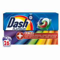 Dash 4in1 Bonte was Fresh extra vlekverwijdering wascapsules - 26 wasbeurten