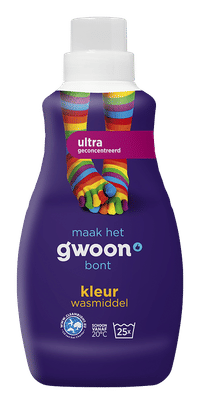 G'woon vloeibaar kleurwasmiddel - 25 wasbeurten