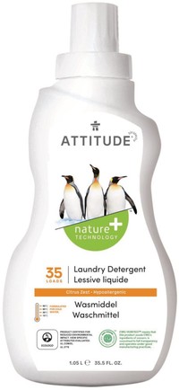 Attitude Citrus Zest wasmiddel - 35 wasbeurten