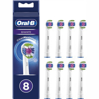 Oral-B 3D White opzetborstels - 8 stuks