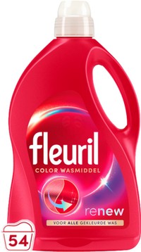 Fleuril Renew vloeibaar wasmiddel voor bonte was - 54 wasbeurten