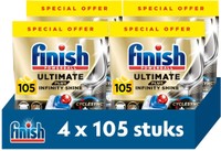 Finish Ultimate Plus Infinity Shine Citroen - 420 vaatwastabletten