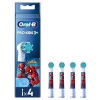 Oral-B Pro Kids Spiderman opzetborstels - 4 stuks
