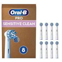 Oral-B Sensitive Clean Pro opzetborstels - 8 stuks