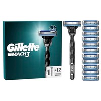 Gillette Mach3 scheersysteem + 12 navulmesjes