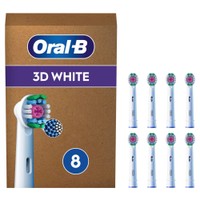 Oral-B 3D White opzetborstels - 8 stuks