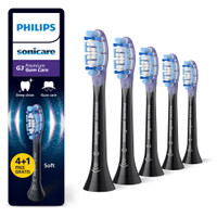 Philips G3 Gum Care zwarte opzetborstels - 5 stuks