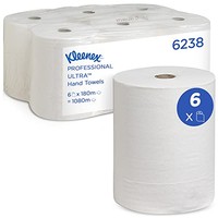 Kleenex Ultra 6238 keukenpapier - 6 rollen