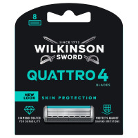 Wilkinson Quattro - 8 scheermesjes