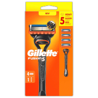 Gillette Fusion5 scheersysteem + 4 mesjes