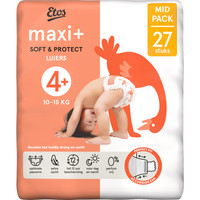 Etos Maxi+ Soft & Protect luiers maat 4+ - 27 stuks