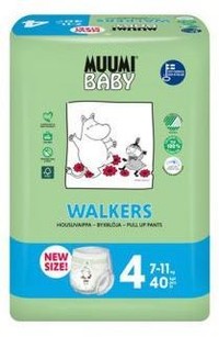 Muumi Baby luierbroekjes maat 4 - 40 stuks
