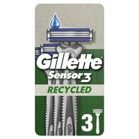 Gillette Sensor 3 Recycled - 3 wegwerpmesjes