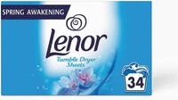 Lenor Spring Awakening droogtrommeldoekjes - 34 stuks