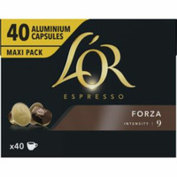 L'OR Espresso Forza koffiecups - 40 stuks