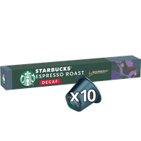 Starbucks Espresso Roast cafeïnevrij Nespresso cups - 10 stuks