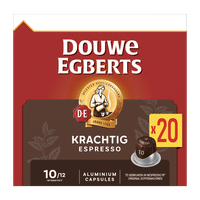 Douwe Egberts Espresso Krachtig koffiecups - 20 stuks