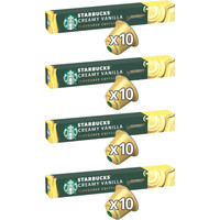 Starbucks romige vanille-espresso Nespresso-cups - 4 stuks