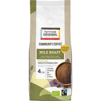 Fairtrade Original Community coffee mild gebrande snelfilter gemalen koffie - 250 gram