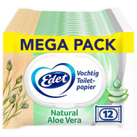 Edet Aloe Vera vochtig toiletpapier - 504 vellen