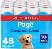 Page Compleet Schoon toiletpapier 2-laags - 48 rollen
