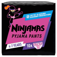 Pampers Ninjamas nachtluiers jongens 4-7 jaar - 60 stuks