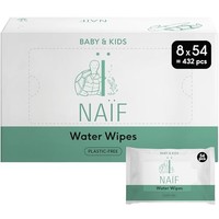 Naïf plasticvrije babydoekjes - 432 stuks