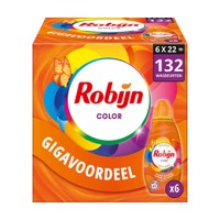Robijn Klein & Krachtig Classics Vloeibaar wasmiddel voor Bonte was - 132 wasbeurten