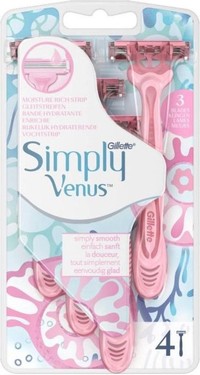 Gillette Simply Venus - 4 wegwerpmesjes