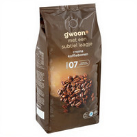 g'woon Crema Espresso koffiebonen - 1000 gram