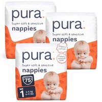 Pura luiers maat 1 - 75 stuks
