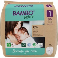 Bambo Nature luiers maat 1 - 22 stuks