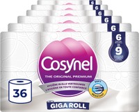 Cosynel Giga Roll Wit toiletpapier 3-laags - 36 rollen